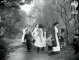 Romany children walking to Hurtwood Winterfold Gypsy School in 1926